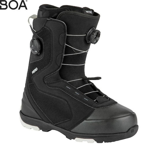 Nitro Club Boa black-white 28 - Snowboard Boots - Main image
