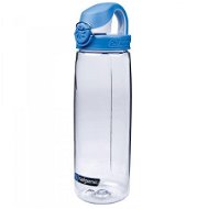 Nalgene OTF Clear 650ml Seaport Blue&White Cap - Drinking Bottle