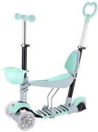 HLB07 Nils Fun 4V1 šedá/mentol dětská koloběžka  - Children's Scooter