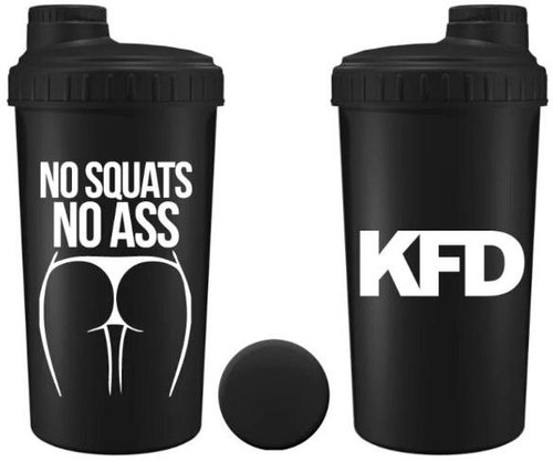 KFD Šejkr No squats černý 700 ml  - Shaker - Main image