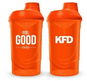 KFD Šejkr Feel good oranžový 700 ml  - Shaker