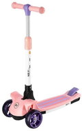 NILS FUN HLB10 růžová LED - Children's Scooter