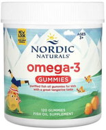 Nordic Naturals Omega 3 gummies, tangerine, 120 gummies - Omega 3