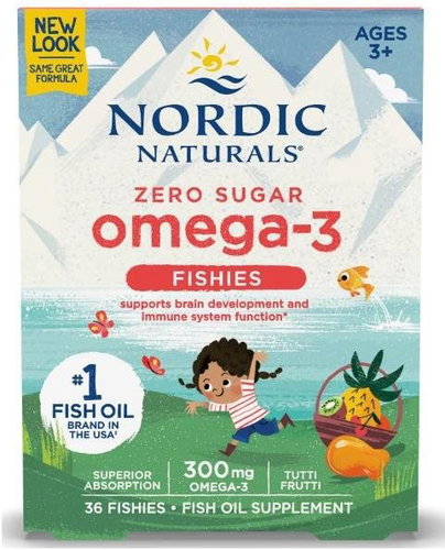 Nordic Naturals Omega 3 želé rybky, 36 ks - Omega 3 - Hlavní obrázek