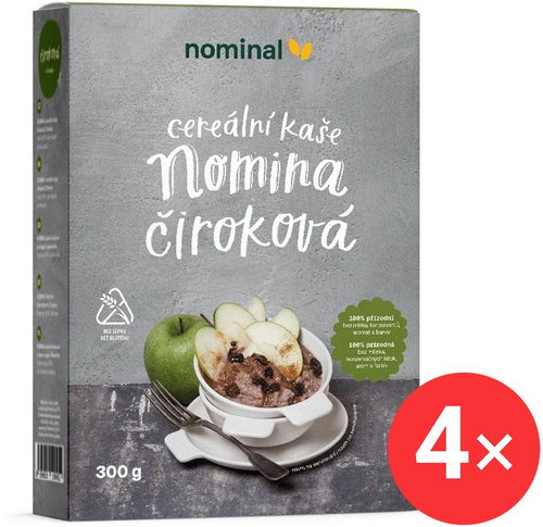 Nominal Nomina sorghum 4 x 300 g - Porridge - Main image