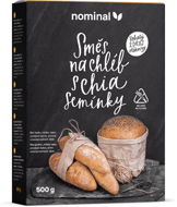 Flour Nominal BLP Bread mix with chia seeds 500 g - Mouka