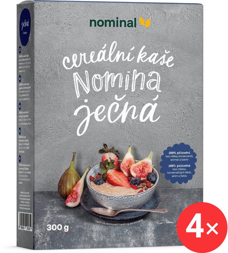 Nominal Nomina Barley 4 x 300 g - Porridge - Main image