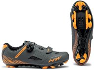 Northwave Origin Plus antracit/narancssárga - Kerékpáros cipő