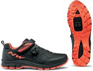 Northwave Corsair 40 - fekete/narancsszín - Kerékpáros cipő