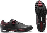 Northwave - X-Trail Plus Woman - 38, Black/Plum - Kerékpáros cipő