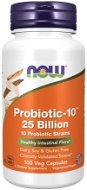 NOW Probiotic-10, probiotika, 25 miliard CFU, 10 kmenů - Probiotics