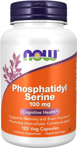 NOW Phosphatidyl Serine (Fosfatidylserin), 100 mg - Doplněk stravy - Hlavní obrázek