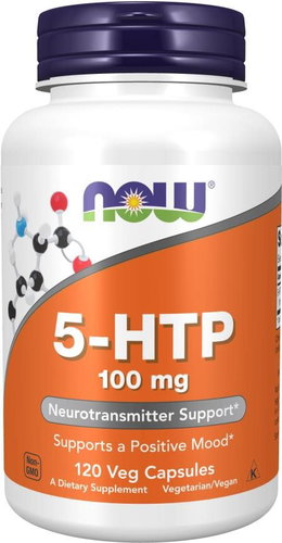 NOW 5-HTP, 100 mg - Amino Acids - Main image