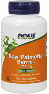 NOW Foods Saw Palmetto Berries 550mg - Dietary Supplement