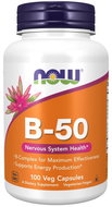 NOW Foods Vitamin B-50, 100 capsules - Vitamin B