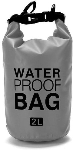 Surtep Waterproof Ocean shoulder bag 2 l, grey - Waterproof Bag - Main image