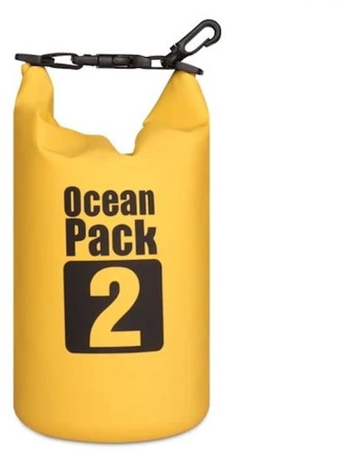 Surtep Waterproof Ocean shoulder bag 2 l, yellow - Waterproof Bag - Main image