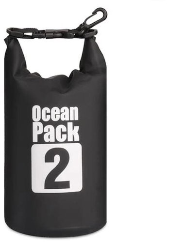 Surtep Waterproof Ocean shoulder bag 2 l, black - Waterproof Bag - Main image