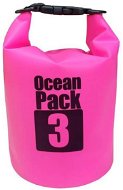 Surtep Vodotěsný vak Ocean přes rameno 3 l, růžový - Waterproof Bag