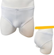 Siluet - men's briefs M white - Briefs