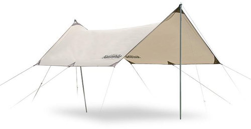 Naturehike Tarp hexagon multifunctional shelter including poles - Tarp Tent - Main image