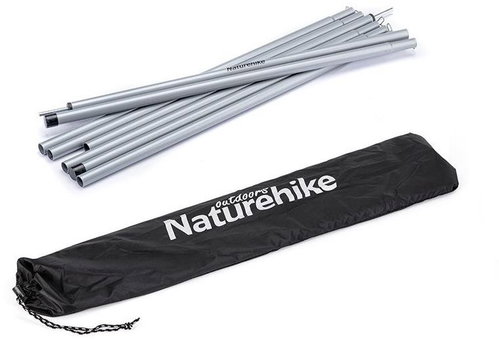 Naturehike four-piece folding shelter poles 2 × 220 cm Main image Naturehike four-piece folding shelter poles 2 × 220 cm - Tent Poles - Main image