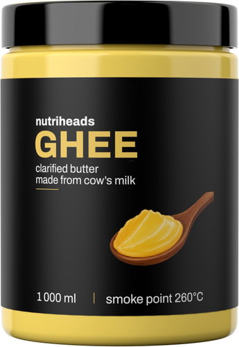 Nutriheads Ghí přepuštěné máslo 1000 ml - Ghee - Main image