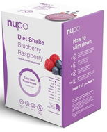 Nupo Diet Blueberry Raspberry, 12 Servings - Long Shelf Life Food