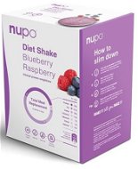 Nupo Diet Blueberry Raspberry, 12 Servings - Long Shelf Life Food