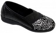 GOJI elastic shoes O6968-F48 Nursing Care black/silver EU 39 / 254 mm - Casual Shoes
