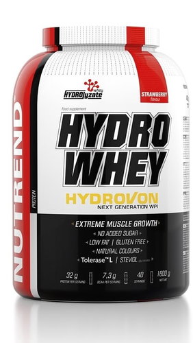 Nutrend Hydro Whey, 1600g, Strawberry - Protein - Main image