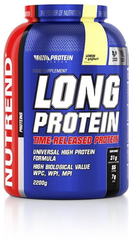 Nutrend Long Protein, 2200 g, lemon + yoghurt - Protein - Main image