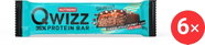 Nutrend QWIZZ Protein Bar, 6 x 60 g, chocolate+coconut - Protein Bar