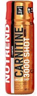 Fat burner Nutrend Carnitine 3000 SHOT, 20 x 60ml, Strawberry - Spalovač tuků