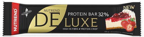 Nutrend DELUXE, 60 g, strawberry cheesecake - Protein Bar - Main image