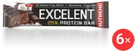 Nutrend EXCELENT protein bar, 6 x 85 g, chocolate+coconut - Protein Bar