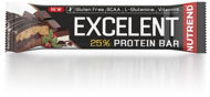 Nutrend EXCELENT Bar double, 85 g, čokoláda a nugát s brusnicami CZ/SK - Proteínová tyčinka