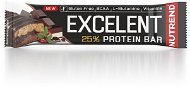 Protein szelet Nutrend EXCELENT Bar double, 85 g, csokoládé + nugát áfonyával - Proteinová tyčinka
