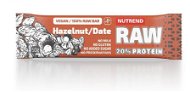 Nutrend RAW Protein Bar, 50 g, lieskový orech + datle - Raw tyčinka