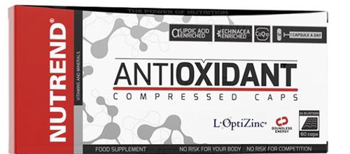 Nutrend Antioxidant Compressed Caps 60 Capsules - Dietary Supplement - Main image