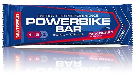 Nutrend Power Bike Bar, 45 g, mix berry - Energy Bar - Main image