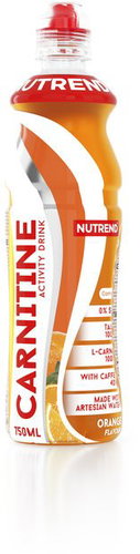 Nutrend Carnitine Activity Drink with Caffeine 750 ml, orange - Fat burner - Main image