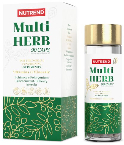 Nutrend Multiherb, 90 Capsules - Dietary Supplement - Main image