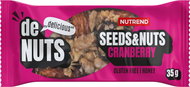 Nutrend Denuts Seeds + Nuts 35 g, cranberry - Energetická tyčinka