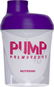 Nutrend Shaker Pump 300 ml, průhledná + fialová - Shaker