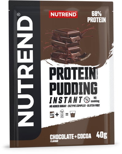 Nutrend Protein Pudding 40 g, chocolate + cocoa - Pudding - Main image