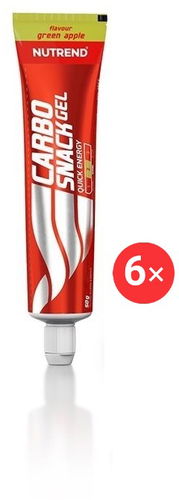 Nutrend Carbosnack tuba, 6 x 50g, zelené jablko - Energetický gel - Hlavní obrázek