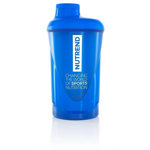 Nutrend shaker 600ml, blue - Shaker - Main image