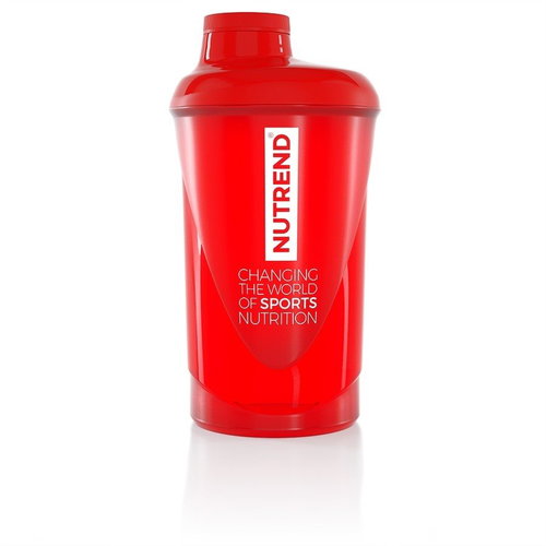 Nutrend Shaker 600ml, red - Shaker - Main image