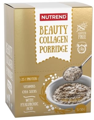 Nutrend Beauty Collagen Porridge, 5x50g, Mild Pleasure - Protein Puree - Main image